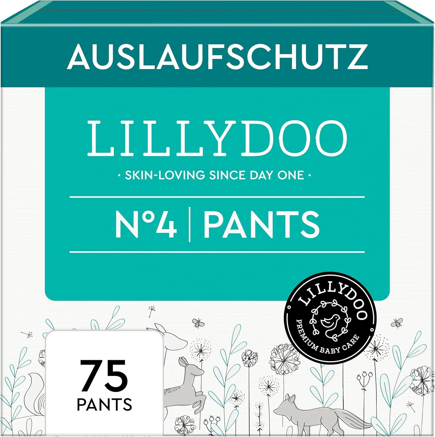 LILLYDOO Huidvriendelijke broek maat 5 (12-17 kg) Maanddoos (105 stuks)