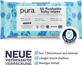 Eco-vriendelijke wegwerp-babydoekjes voor de gevoelige babyhuid 70 doekjes (1 pak) 99% water 100% plasticvrij voor gevoelige huid Eczeemgevoelige pasgeborenen Biologisch afbreekbaar Veganistisch