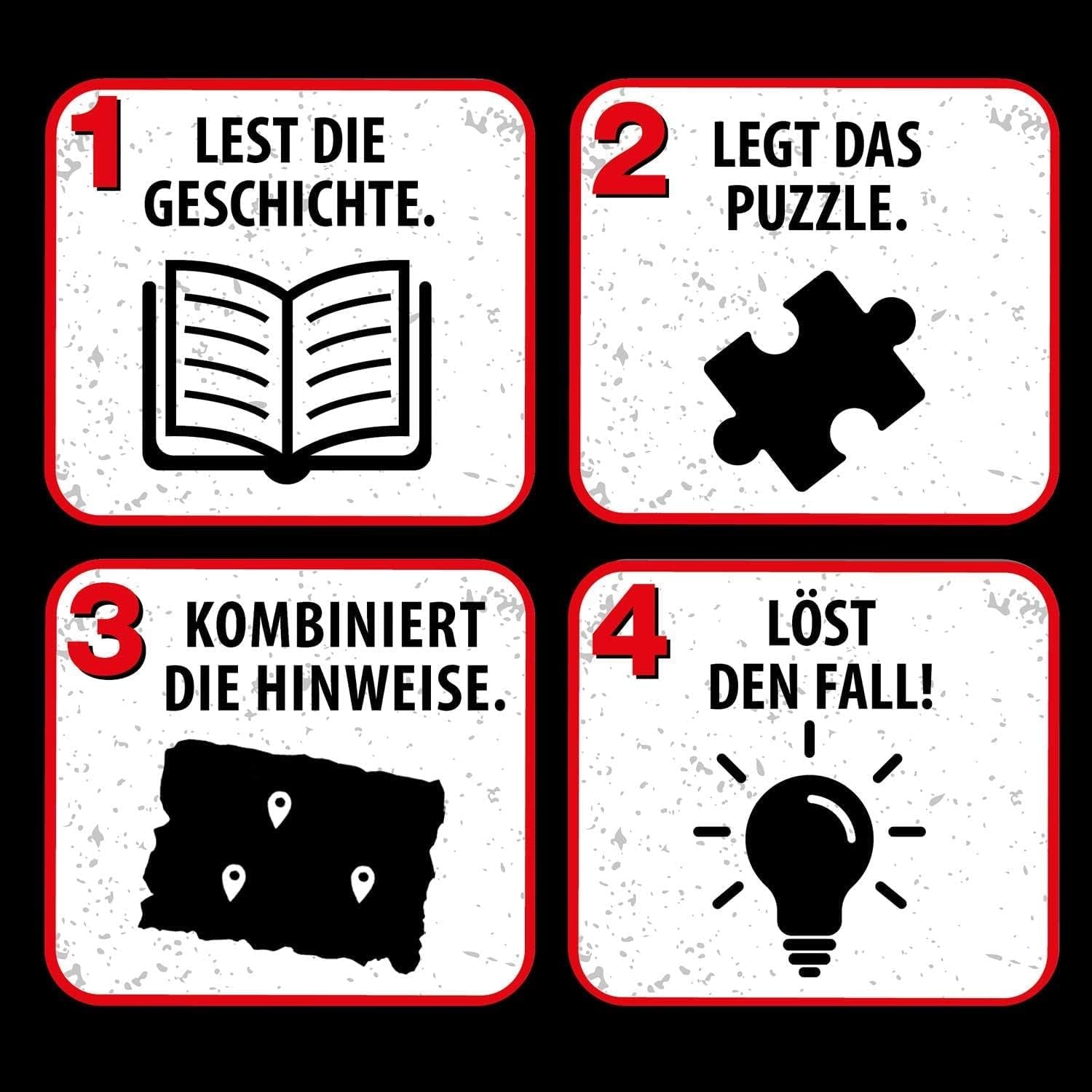 Die Drei??? Kinderen - Misdaadpuzzel - Aandacht, zeemonster Van KOSMOS 680664, 150 stukjes, Glow in the dark, Lezen, puzzels, puzzels oplossen, detectivepuzzel voor kinderen vanaf 7 jaar Puzzel Naty Shop