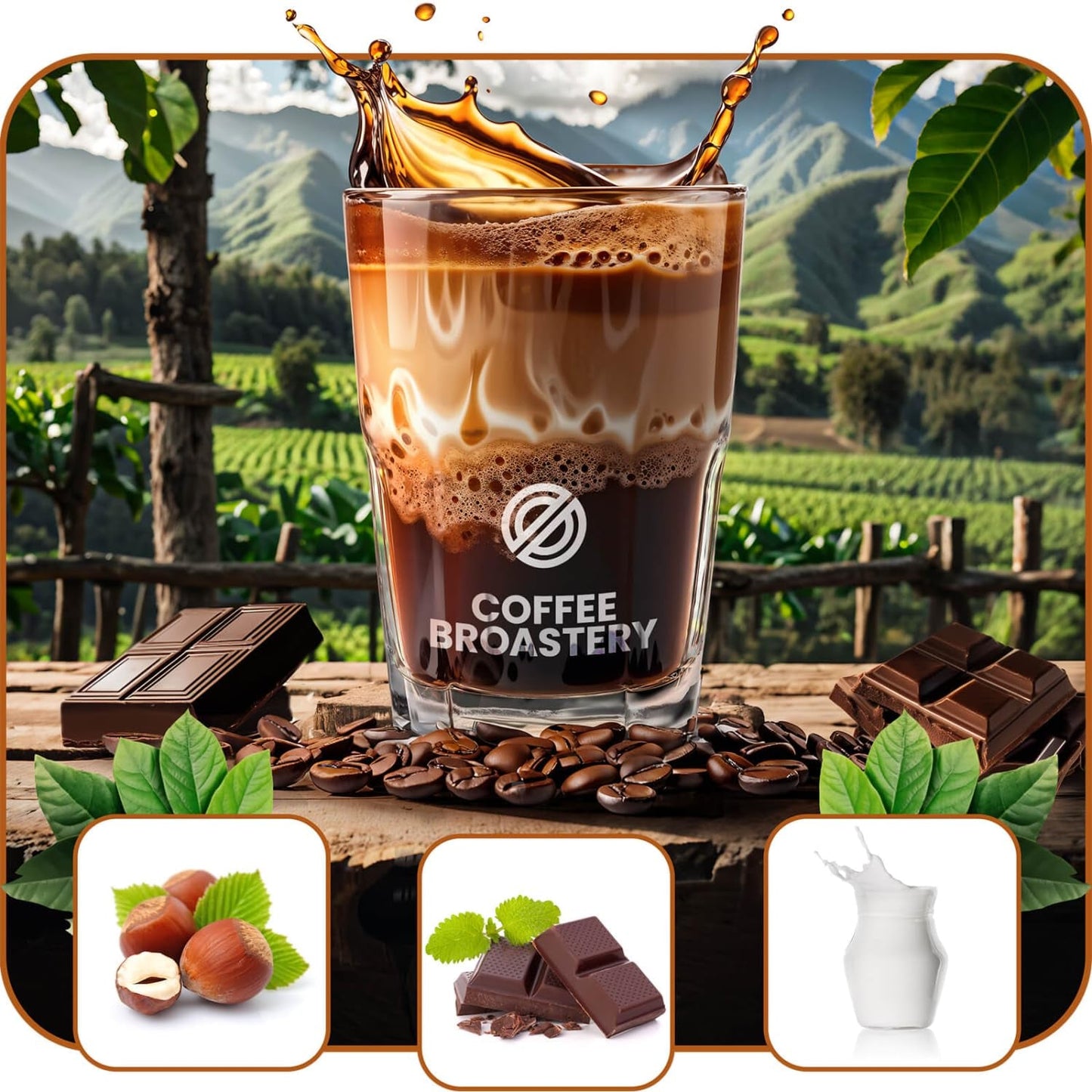 Set koffiebonen 2x1kg 2000g | Brazilië Mogiana | Braziliaanse koffie | Speciale koffie | Vers gebakken | Ambachtelijke koffiebrander
