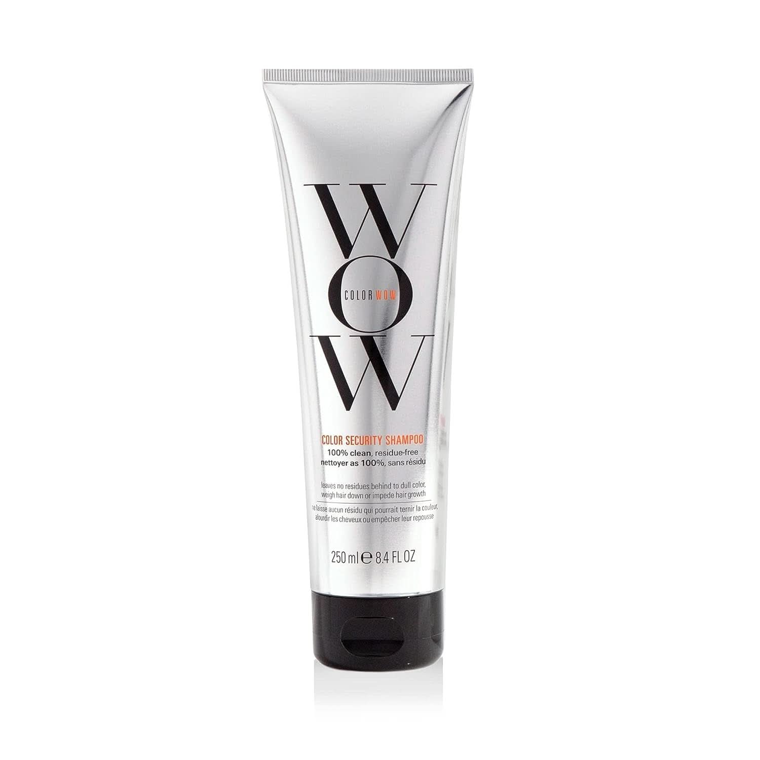 Wow Color Shampoo, siliconenvrije en sulfaatvrije kleurverzorgende shampoo voor gekleurd haar, 250 ml Douche en bad Naty Shop 250 ml
