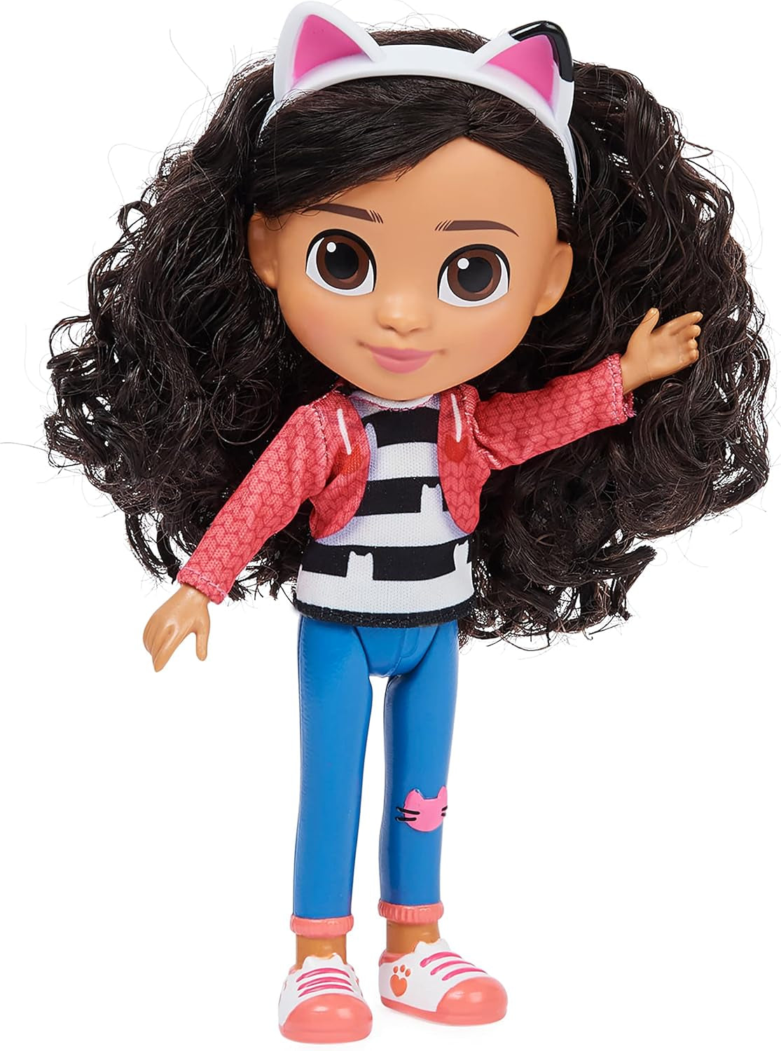 Gabby's poppenhuis, 20 cm grote Gabby Girl-pop, geschikt voor kinderen vanaf 3 jaar Naty Shop Dolls