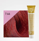 Gouden kleur 1.10 Blauw zwart 100 ml Naty Shop haarverf 7.66 Blond, rood, intens 100 G (1 pakje)