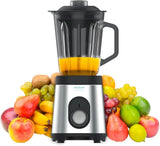 Cecotec Menger Glas Power Schwarz Titan 1000 INOX. 1000 W, Edelstahlgehäuse, 6-Blatt-Blatt Mit Schwarzer Titanbeschichtung, 1,5-L-Glaskrug, 5 Geschwindigkeiten [Energieeffizienzklasse a +] Keuken Naty Shop