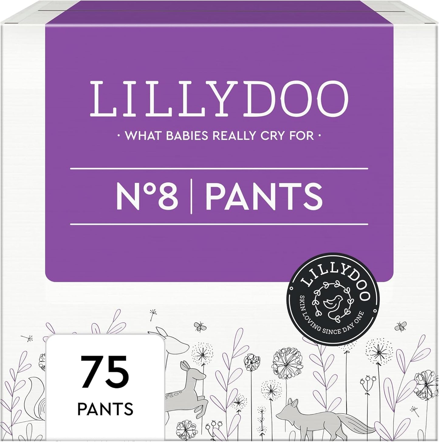 LILLYDOO Huidvriendelijke broek maat 5 (12-17 kg) Maanddoos (105 stuks)