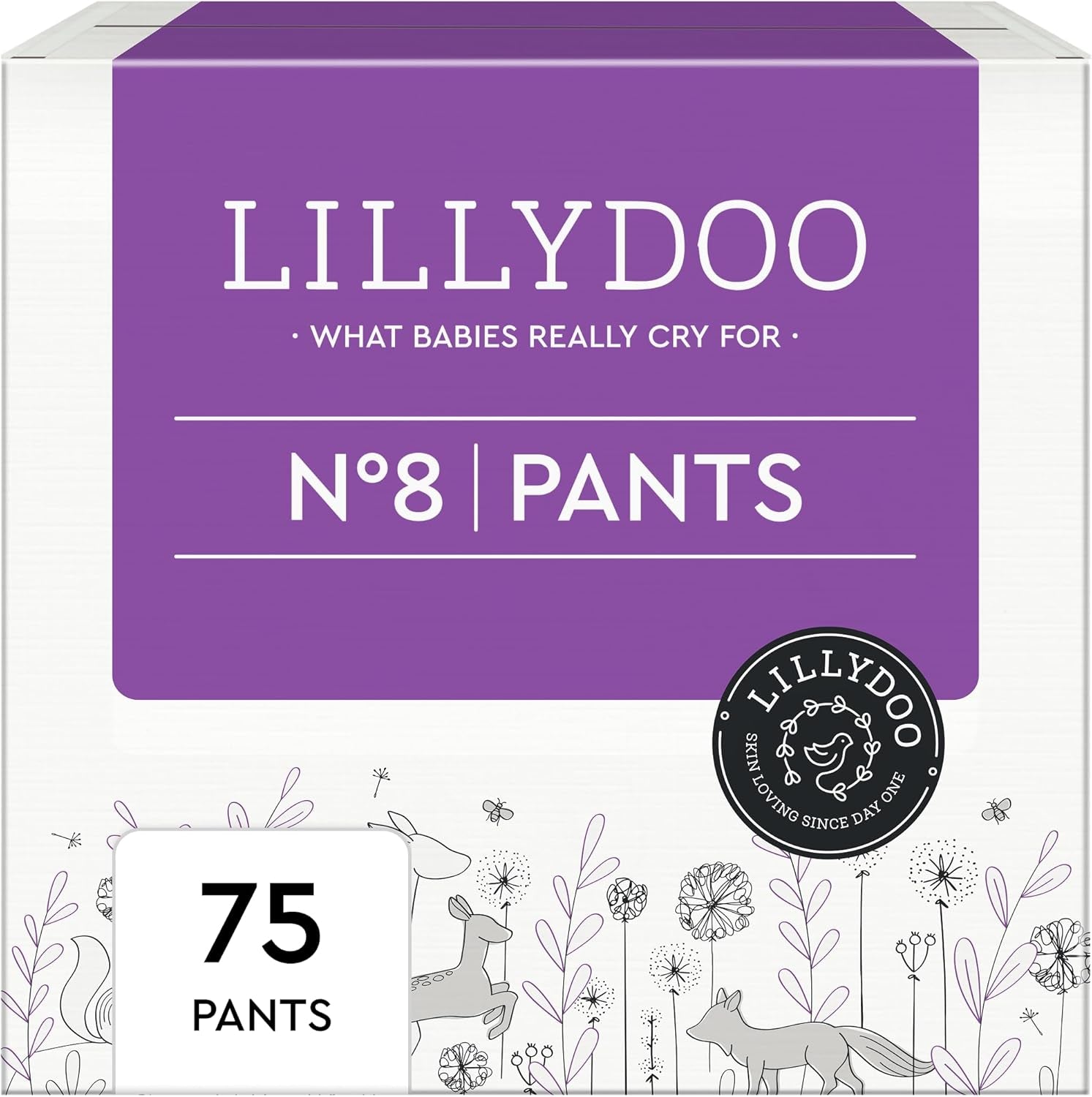 LILLYDOO Huidvriendelijke broek maat 5 (12-17 kg) Maanddoos (105 stuks)