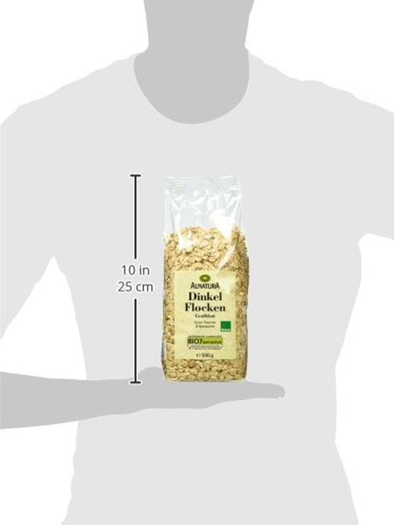 Bio Dinkelflocken Großblatt, 500G Granen Naty Shop