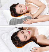 Ecosafeter Memory Foam Kussen Neksteunkussen Ergonomisch nekkussen voor verschillende slaaphoudingen met afneembare hoes Cervicale orthopedische kussens Naty Shop