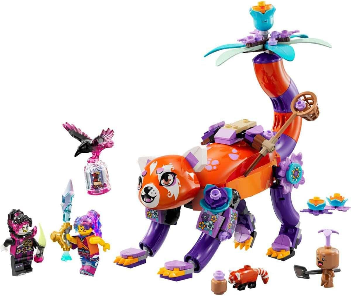 LEGO Dreamzzz 3-in-1 Izzies droomdieren, magisch ei met minifiguren van Izzy en Dizzy en dierenfiguren, fantasiespeelset, cadeau voor meisjes en jongens vanaf 8 jaar 71481 Bouwsets Besuche den LEGO-Store