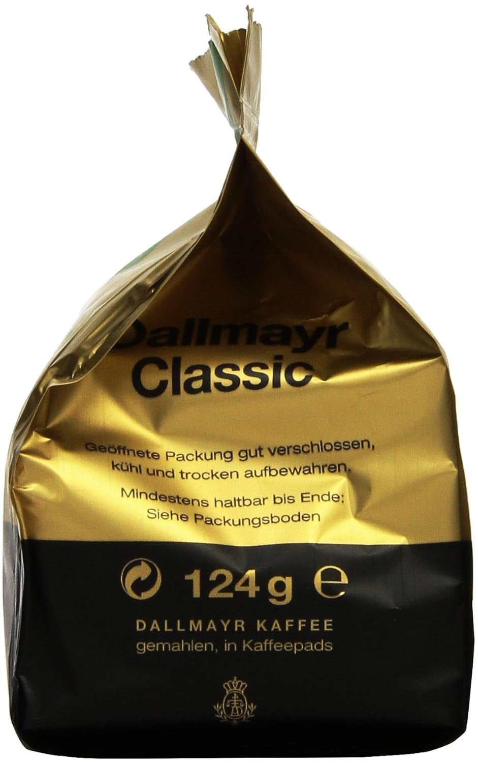 Kaffee Classic Kaffeepads 16 + 2, 5er-pakket (5 x 124 g)