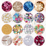 7 Boxen Strasssteine ​​​​Nägel, Nail Art Kit Strass Nagelglitter Pailetten Nagel-Edelsteinen Kristalle Perlen Diamanten Metall Nieten Für DIY Decoratie Nageldesign (Multicolor)