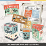 Nostalgic-Art Retro opbergdoos XL, 4 l, Hondenvoer - cadeau-idee voor hondenbezitters, opbergdoos voor droogvoer, vintage design Voedselbewaardozen Naty Shop