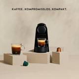 Espressomachine met Nespresso De'Longhi Essenza Mini capsules, zwart | Pompdruk 19 bar | Watertank 0,6 l | Voor espresso en lungo | Kleine espressomachine – Geweldige koffiemomenten | EN85.B