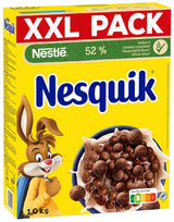 Nestlé Nesquik Crunchy Breakfast, ontbijtgranen met chocolade en volle granen, 1 pakje (1 x 1 kg)