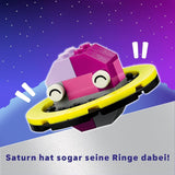 LEGO Classic Creative Space Planets Zonnestelsel Bouwmodel voor kinderen Ruimtespeelgoed met raket Ruimteschip Planeten en buitenaardse wezens Cadeau voor kinderen vanaf 5 jaar Jongens en meisjes 11037 Bouwsets bij LEGO-Store