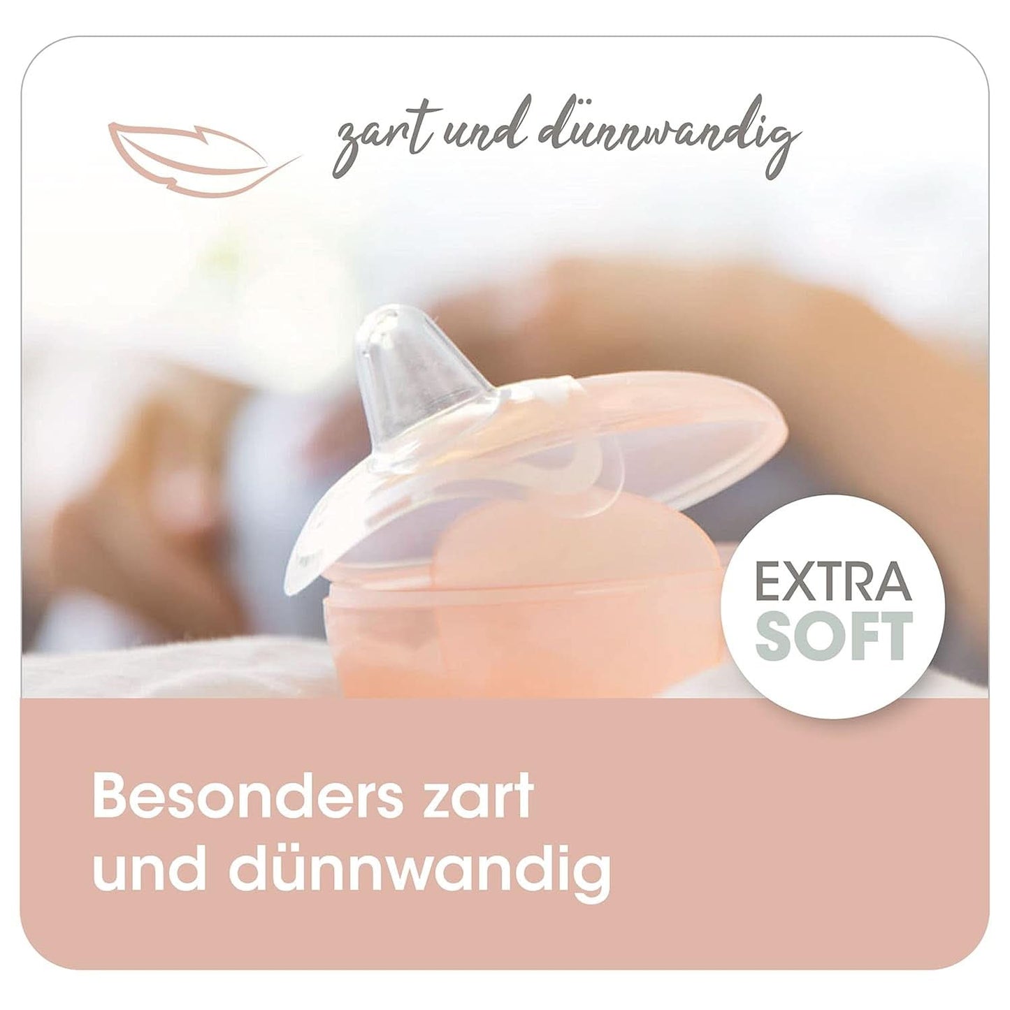 Nip® First Moments tepelhoedjes, 2 stuks Voedings- en borstvoedingsaccessoires Bebe Naty Shop