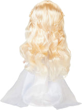 Disney Frozen 2 ELSA The Snow Queen Doll - 35 cm grote, beweegbare pop in iconische modejurk en lang golvend haar voor extra speelplezier, voor meisjes vanaf 3 jaar, 214894 Naty Shop Dolls