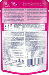 Vitakraft Poésie Délice, Nassfutter Katze, Katzennassfutter in saus, met kip, Vorratspackung, ohne Zusatz von Zucker en Getreide (23x 85g)