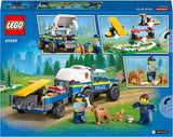LEGO 60369 City Mobiele Politiehondentraining, speelgoedpolitieauto met aanhanger, honden- en puppyfiguren, dierenset voor kinderen vanaf 5 jaar Bouwsets Besuche in LEGO-Store