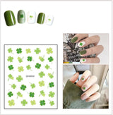 JMEOWIO Süße Nagelsticker Für Kinder 14 Blatt Nail Art Sticker Selbstklebend Nagelaufkleber Regenbogen Blumen Frucht Decoratie Nageldesign Zubehör