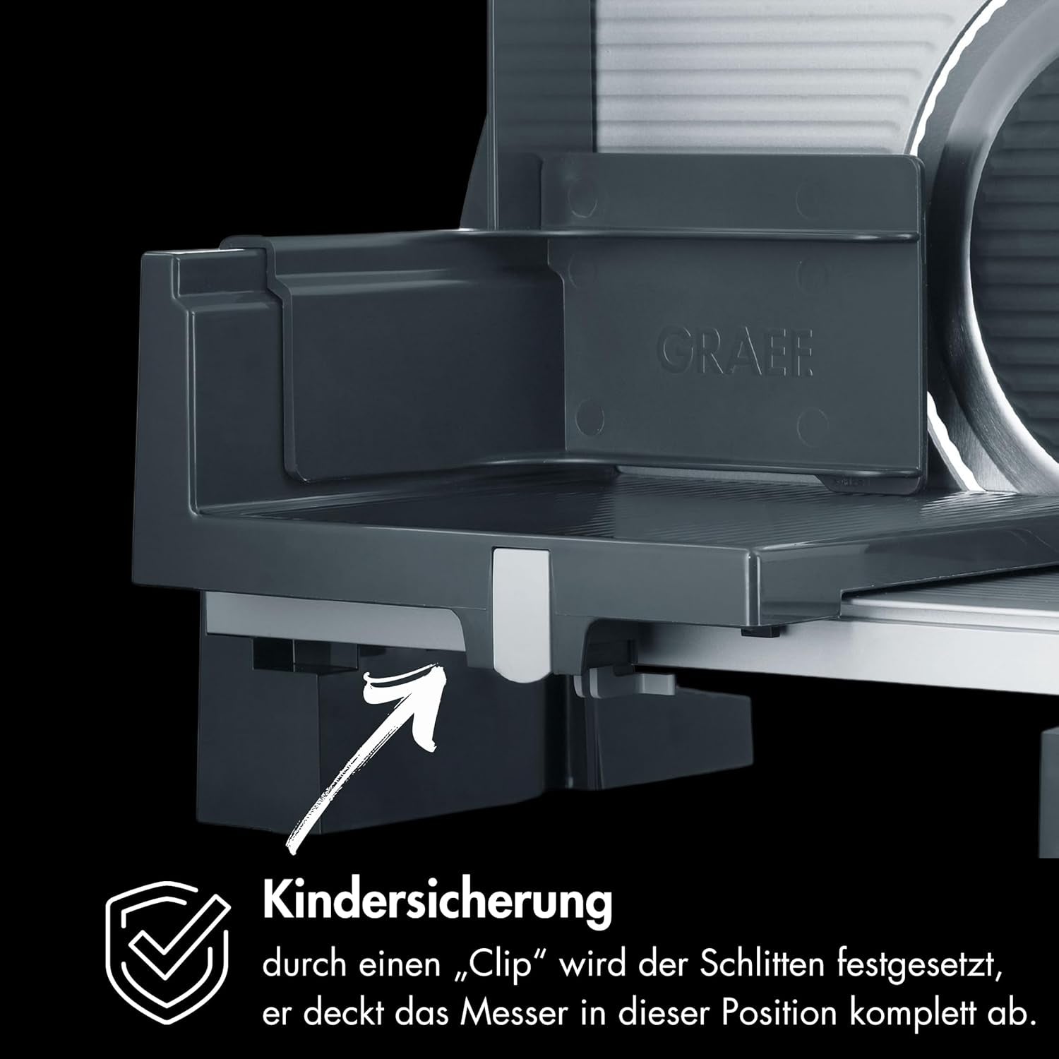 GRAEF Multifunctionele snijmachine G52 grijs (mat) Shredders en Slicers Naty Shop