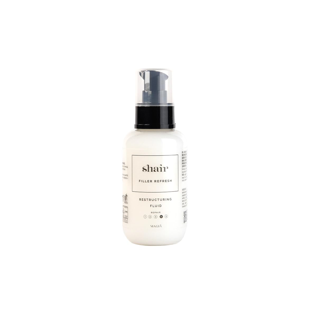 Shair Filler Refresh: herstructurerende vloeistof, revitaliserend, verkwikkend, zijdezacht, ontwarrend, voor doffe, droge, behandelde, gespleten haarpunten Haarontwarrende producten Naty Shop