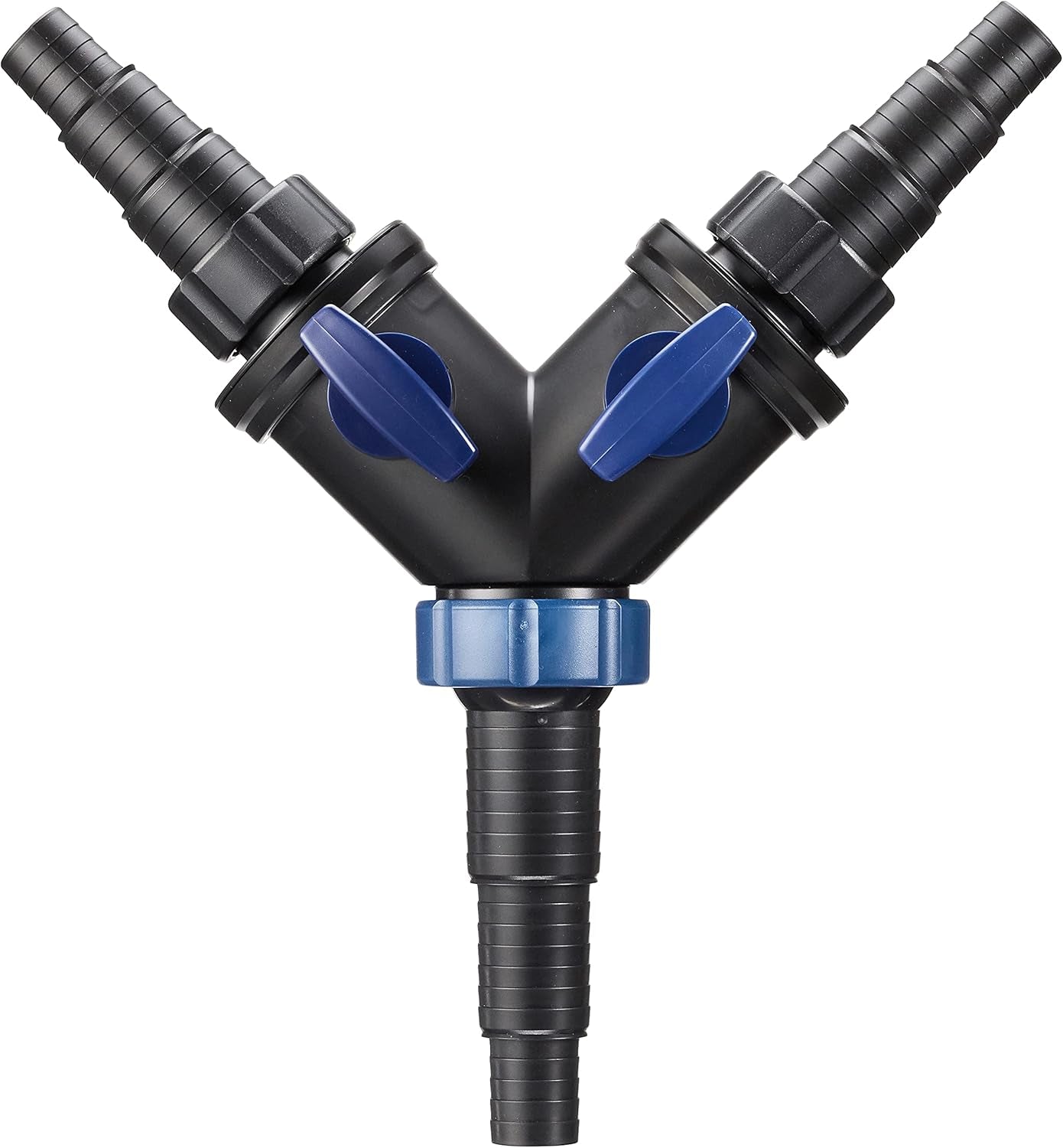 OASE 56668 Y-verdeler 1 1/2 inch, zwart - waterverdeler, universele trapfitting, verdeler, pompaccessoire