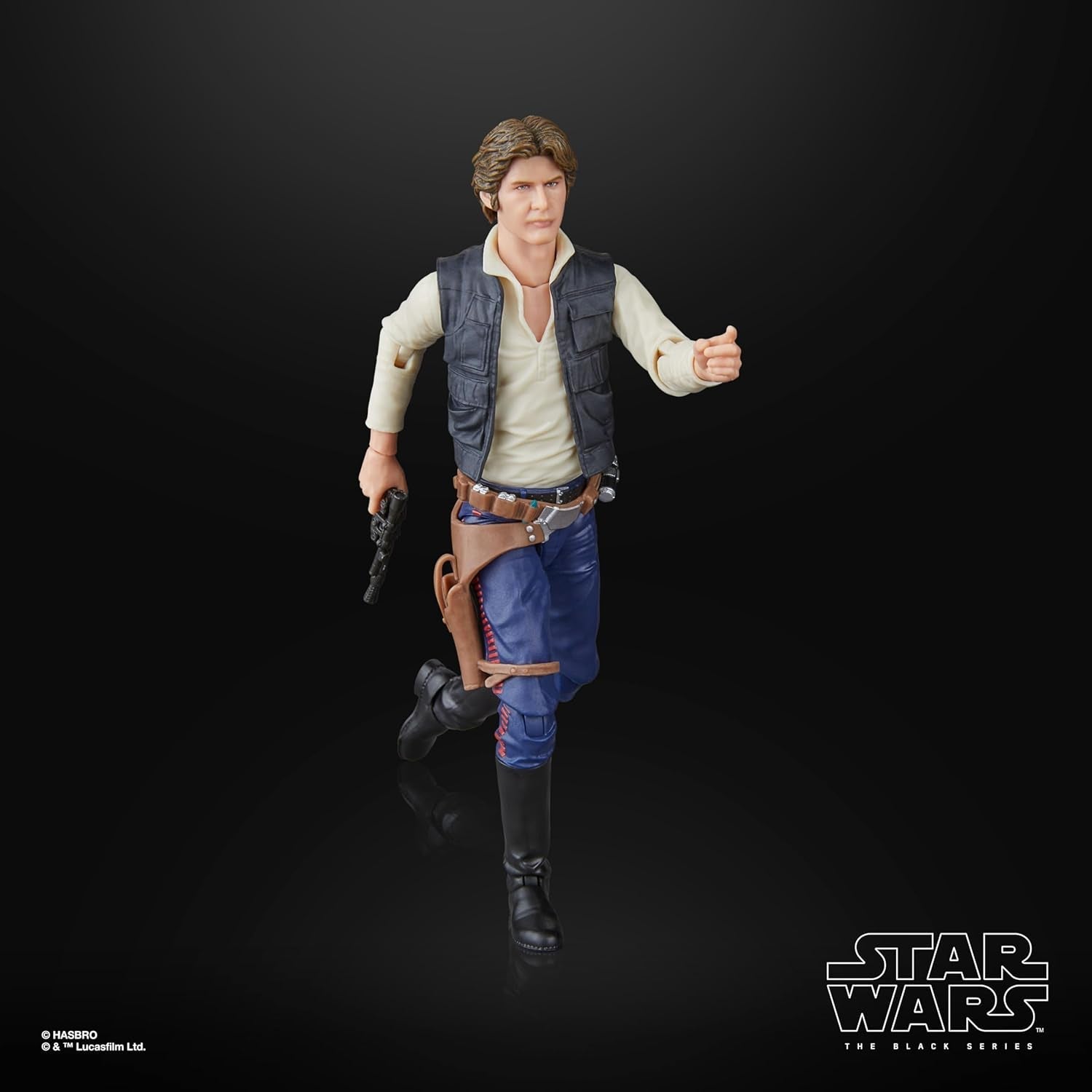 Star Wars The Black Series Han Solo, Star Wars: A Hope Premium verzamelbaar actiefiguur (15 cm) Actiefiguren Naty Shop