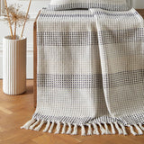 Loft Reva sprei, 100% gerecycled katoen, 130 x 180 cm, Paprika bedden en dekens Appletree Navy 130 cm x 180 cm