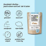 LOWER-CARB VANILLA CAKE BLEND - biologische, glutenvrije cake- of pannenkoekenmix, rijk aan eiwitten Naty Shop Kitchen