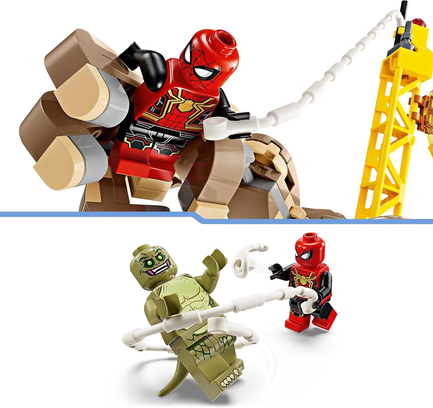 LEGO Marvel Spider-Man vs. Sandman: Showdown Superheldenspeelgoed met figuren, waaronder hagedis en elektro-rollenspel Bouwspeelgoed Cadeau voor actieliefhebbers jongens en meisjes 76280 Bouwsets Besuch in LEGO-Store