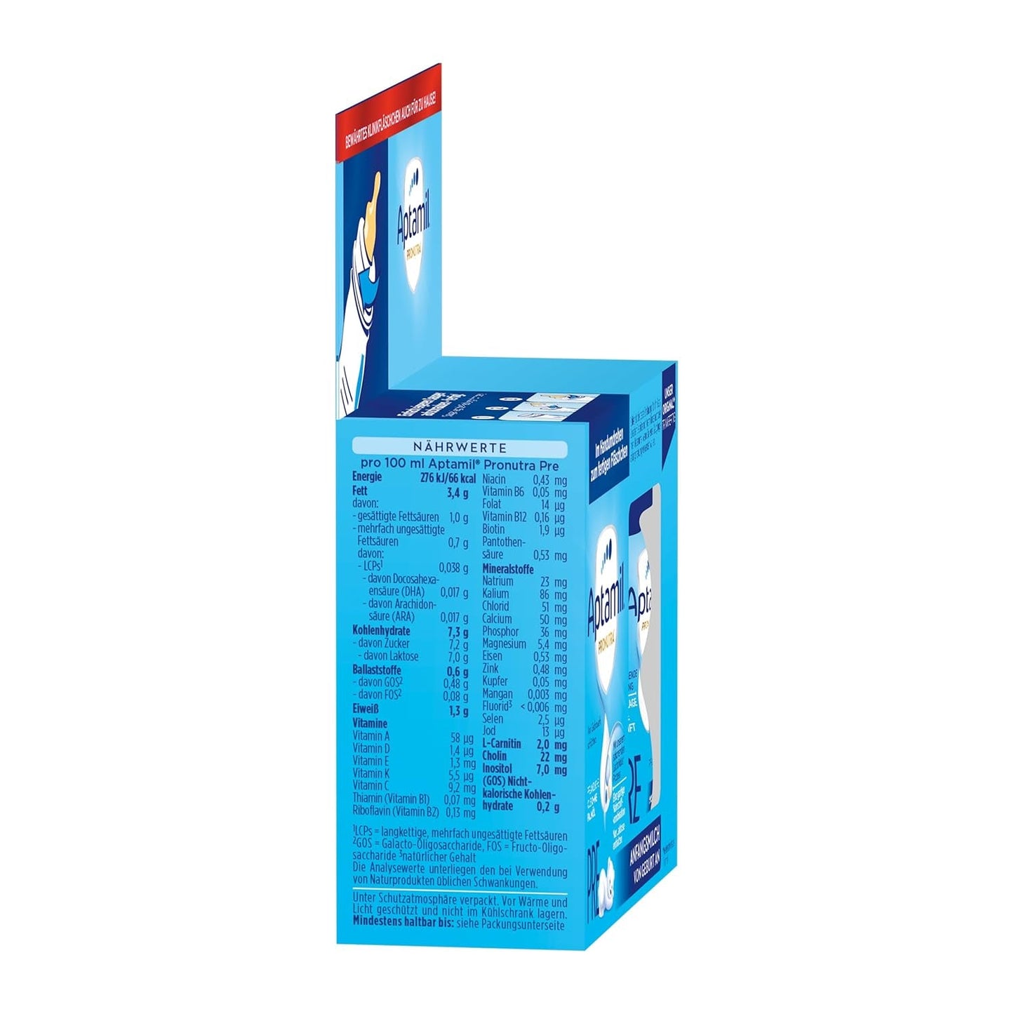 Aptamil Pronutra-ADVANCE PRE, drinkbaar, 4x2x90ml (Verpakking met 4)