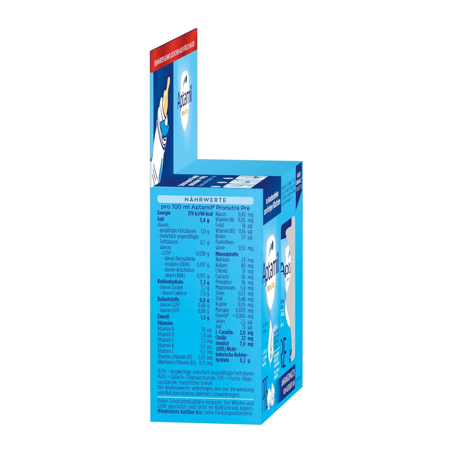 Aptamil Pronutra-ADVANCE PRE, drinkbaar, 4x2x90ml (Verpakking met 4)