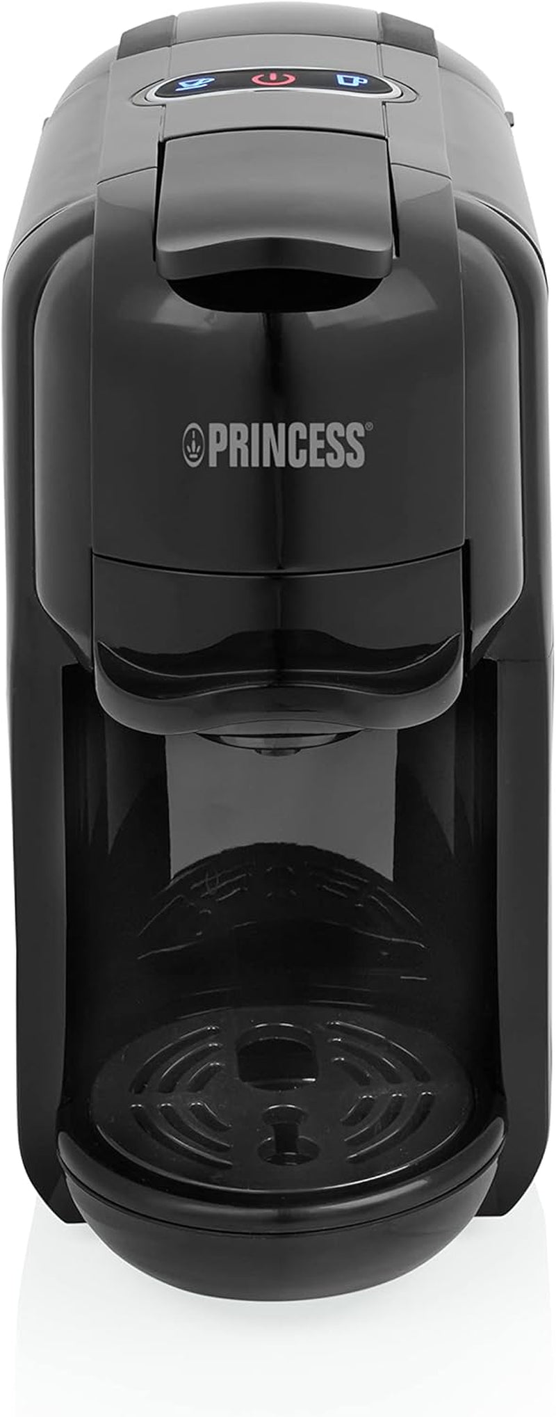 Princess Espressor 249452 – Voor Nespresso™, Dolce Gusto en ESE capsules – 19 bar Italiaanse pomp – 0,6 L – 1450 W