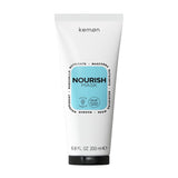 Kemon - Nourish Mask, voedend masker voor broos, droog en krullend haar, op basis van sheaboter, bevordert het ontwarren, voor zacht haar, 200 ml Naty Shop Hair Mask Standaard titel