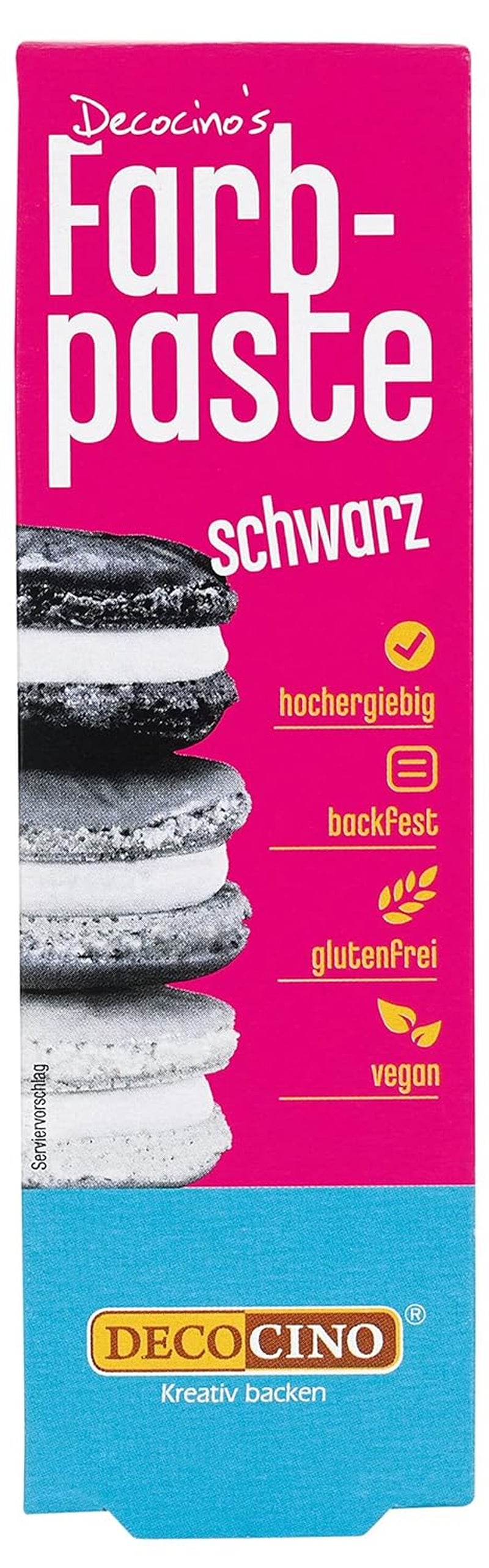 DECOCINO roze kleurpasta - 20 g - Kleurstof voor levensmiddelen, ideaal voor het kleuren van taarten, fondant en crèmes - Vrij van azo-vetzuren en gluten