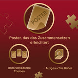 Trefl Premium plus Kwaliteit - Puzzel Tea Time: Huizen Stoney Lane - 1000 stukjes, Serie nostalgisch geschilderde afbeeldingen, Ideale combinatie van stukjes, Voor volwassenen en kinderen vanaf 12 jaar Puzzel Naty Shop