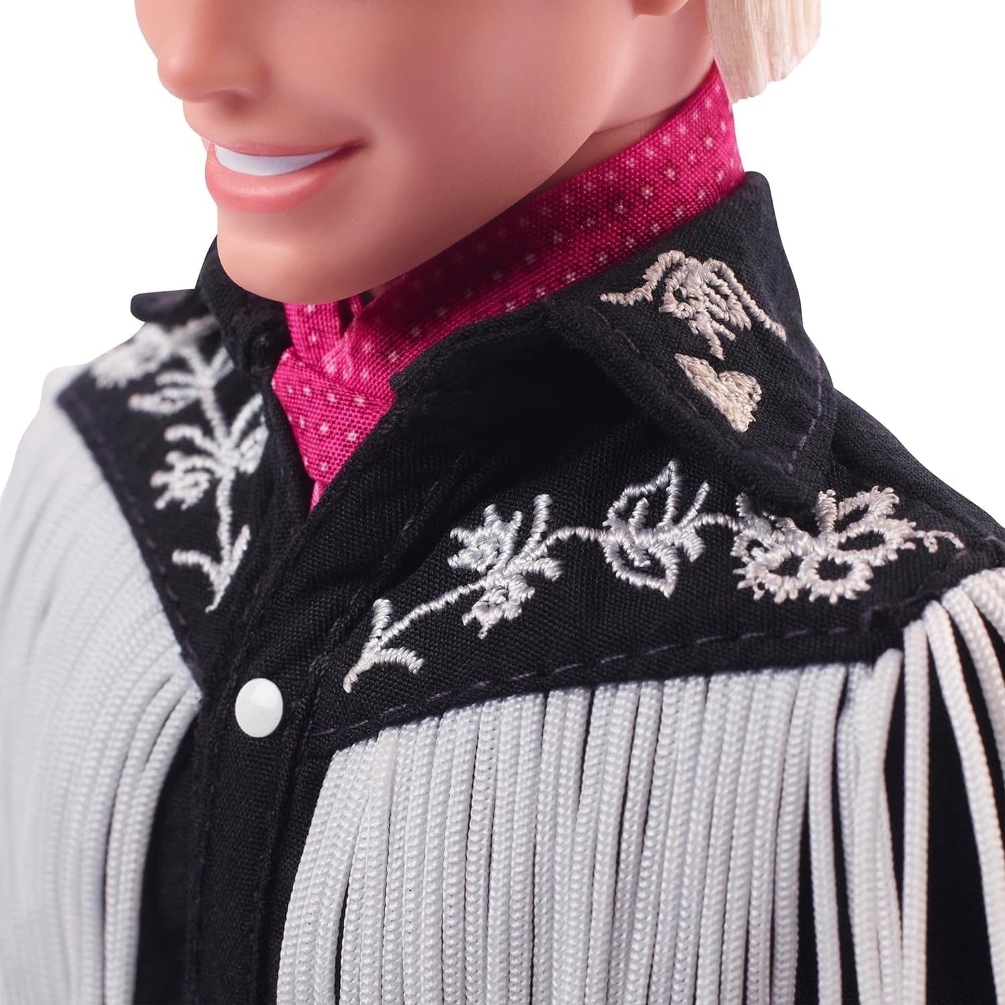 BARBIE de FILM Ken - verzamelpop in westerse outfit, vintage shirt, cowboyhoed, witte laarzen uit de film voor kinderen vanaf 3 jaar, HRF30 Naty Shop-poppen