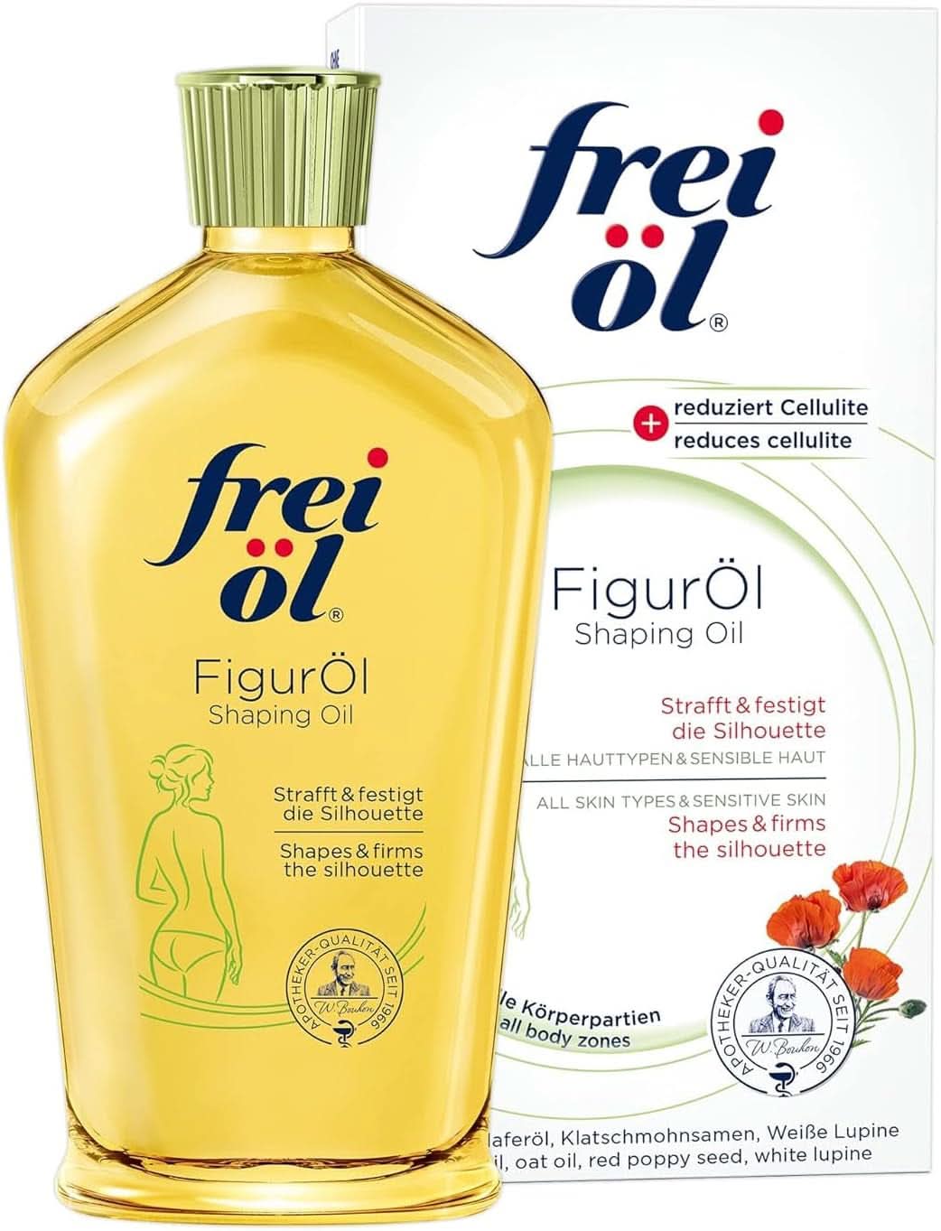 Frei Öl Lichaamsolie met anti-cellulitis werking, 125 ml Douche en bad Naty Shop 125 ml