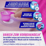 Vanish Oxi Action Poeder Roze - 1,125 Kg - chloorvrij vlekverwijderings- en wasverbeteringspoeder - voor gekleurde was Wasmiddelen Naty Shop
