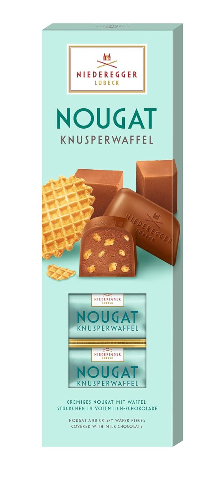 Niederegger Nougatkrokante wafels, 100 g
