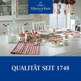 Villeroy & Boch - Winter Bakery Delight Kleine opbergdoos, keramische kerstkoekjesdoos, kerstdoos, koekjesdoos, koekjesdoos, keramische doos met deksel, snoepopslag, premium porseleinen voedselopbergdozen Naty Shop