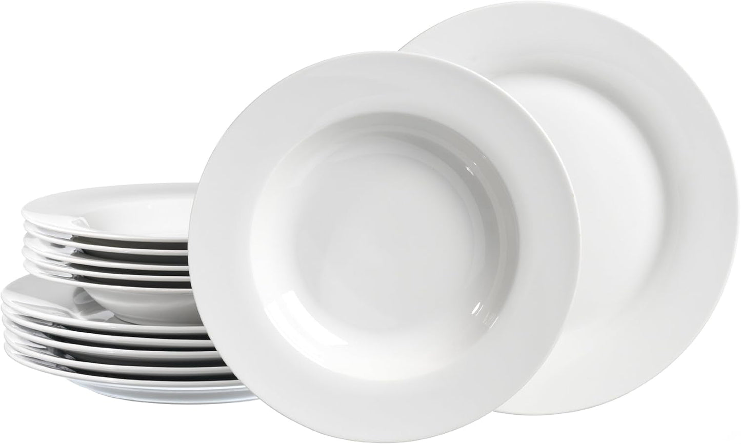 Ritzenhoff & Breker Bianco serviesset, 12-delig, porselein