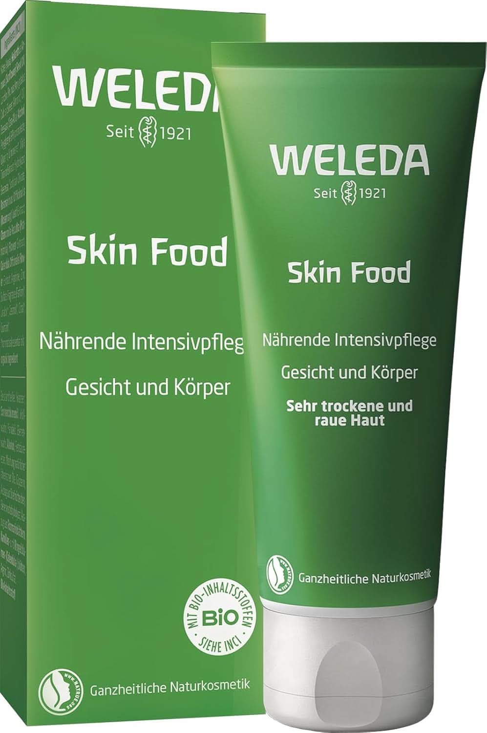 WELEDA Bio Skin, Verzorgende crème voor de zeer droge huid, 75 ml Douche en bad Naty Shop