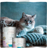 MjAMjAM - Premium natvoer voor katten - Senior - sappige kip, verpakking van 6 (6 x 400 g), graanvrij