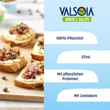 Eivrije plantaardige sojamayonaise, ideaal voor veganisten en vegetariërs, veelzijdig in de keuken, 4 x 150 ml