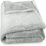 Aqua-Textil Fluffy Knuffeldeken 150 X 200 Cm Grijs Wit Melange Pluche TV-deken Sprei Sherpa Fleece Oeko-Tex Ottawa Bedden en Dekens Besuche den aqua-textil-Store Fleece Sherpa Wit Grijs Comfortabele Deken 150 X 200 Cm