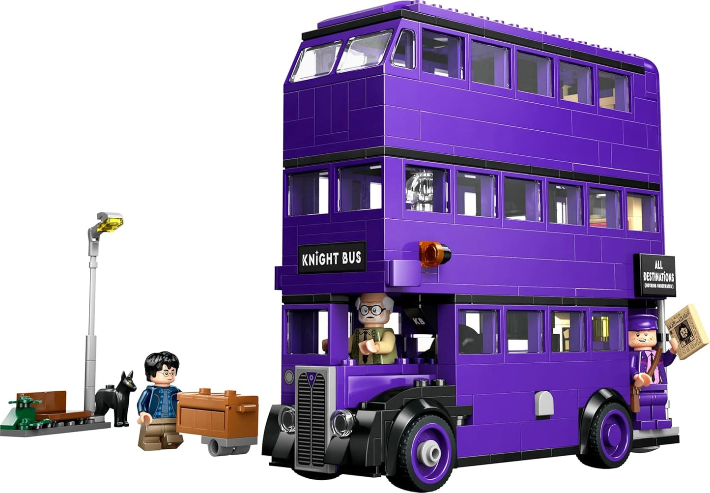 LEGO Harry Potter avonturen met de reizende ridder bouwset met 5 minifiguren, waaronder Ernie Prang, Stan Shunpike en Padfoot Bus speelgoed voor Wizarding World-fans jongens en meisjes vanaf 8 jaar 76446 Bouwsets Beuche in LEGO-Store