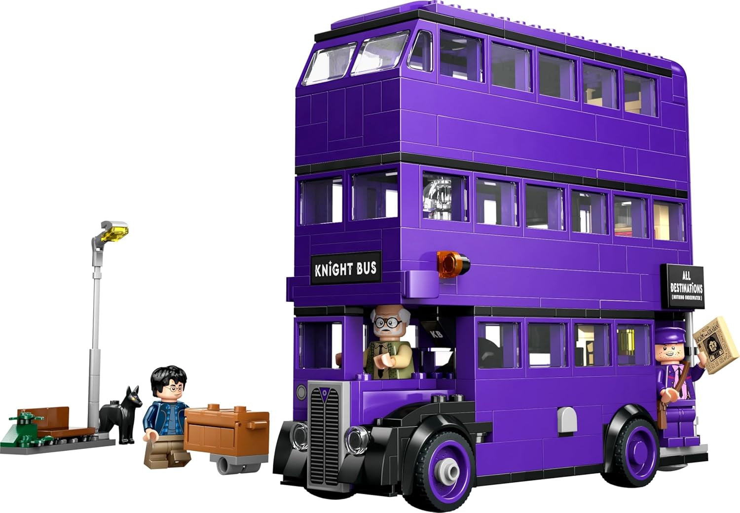 LEGO Harry Potter avonturen met de reizende ridder bouwset met 5 minifiguren, waaronder Ernie Prang, Stan Shunpike en Padfoot Bus speelgoed voor Wizarding World-fans jongens en meisjes vanaf 8 jaar 76446 Bouwsets Beuche in LEGO-Store