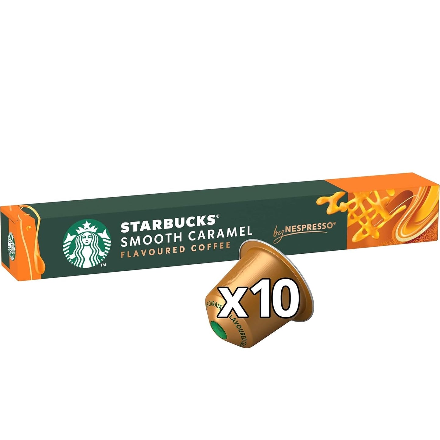 STARBUCKS van Nespresso, Helle Röstung, Karamell Aromatischen Kaffeekapseln 6 x 10 (60 Kapseln)